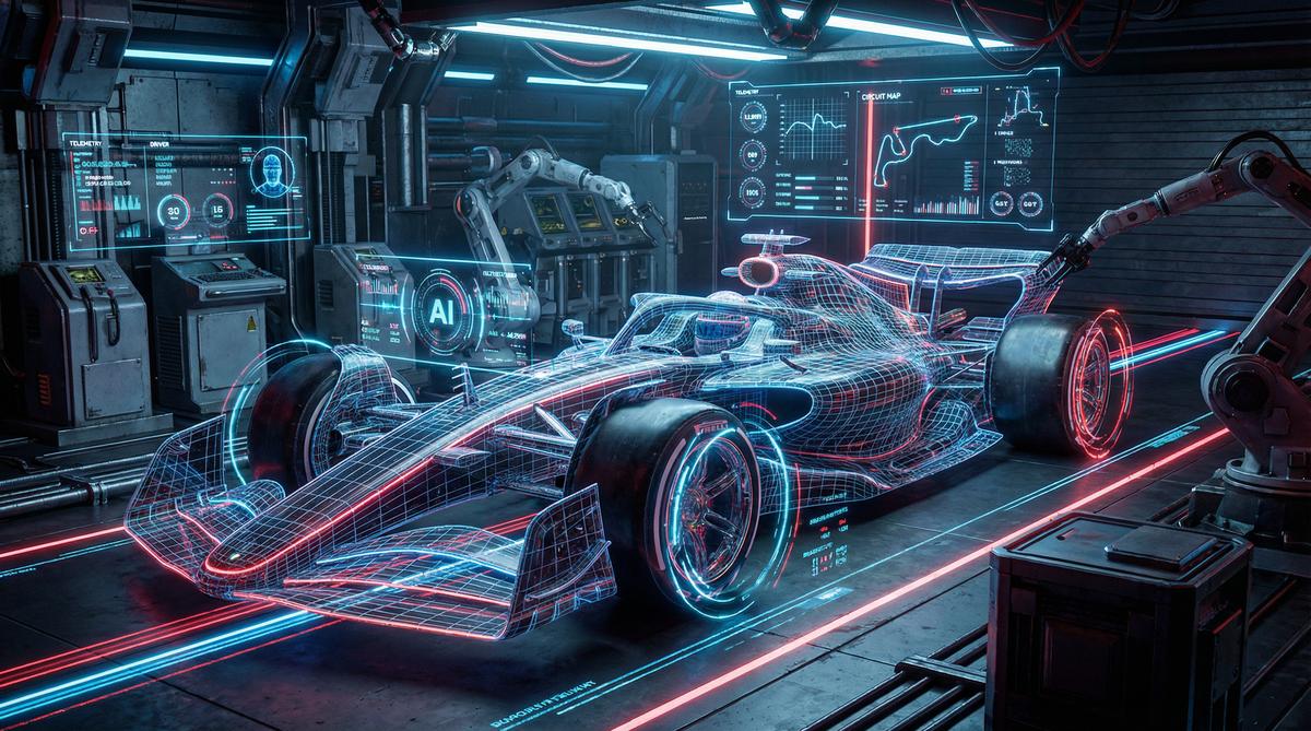 高清3D动漫AI汽车改装视频技术