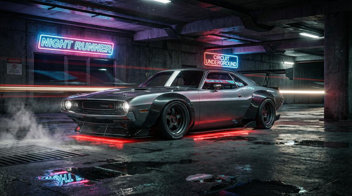 高清3D动漫改装车视频